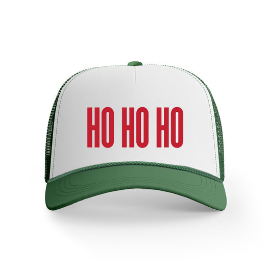 Ho Ho Ho Christmas Trucker Hat