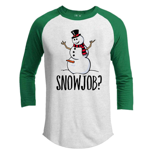 Snowjob Premium Christmas Raglan