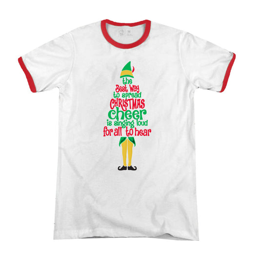 Christmas Cheer Premium Christmas Ringer T-shirt